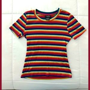 rue21 striped tee 🚨